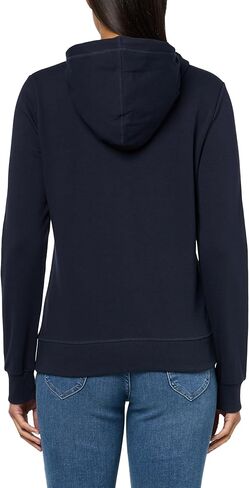 Nautica Women's Solid Zipper Long Sleeve Hoodie Sweatshirt in Saudi Arabia