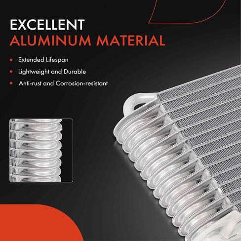 A-premium الخلفية A/C المبخر Core متوافق مع شيفروليه Astro 1995-2005 و GMC Safari 1995-2005 ، 4.3L ، استبدل# 52465673 in Kuwait