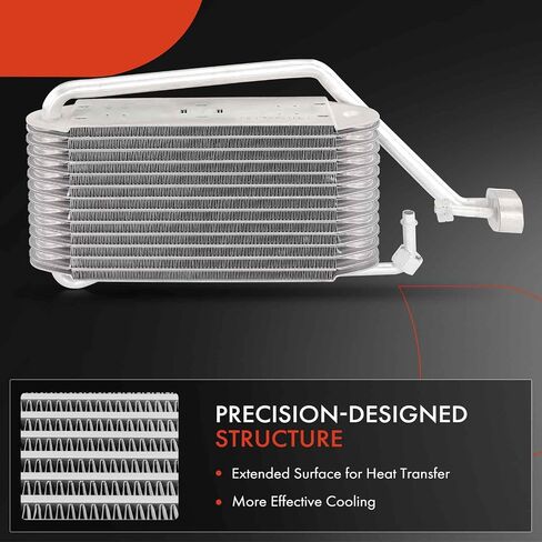 A-premium الخلفية A/C المبخر Core متوافق مع شيفروليه Astro 1995-2005 و GMC Safari 1995-2005 ، 4.3L ، استبدل# 52465673 in Kuwait