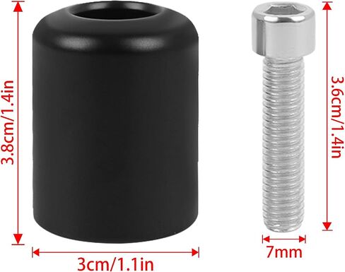 Motorcycle Handle Bar End Grips Plug Weights Hand Grips Plug Caps Replacement for Kawasaki ZX6R ZX-6R 2009-2024 ZX10R ZX-10R 2010-2015 Z1000 2010-2016 in Saudi Arabia