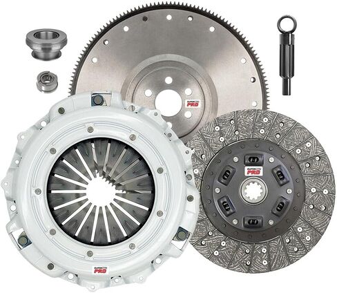 ClutchMaxPRO Heavy Duty OEM Clutch Kit with Flywheel Compatible with 1981-1995 Ford Mustang GT LX5.0 1993-1995 Cobra SVT 1982-1986 Mercury Capri 5.0L (CP07042HDFW-CK) in Saudi Arabia