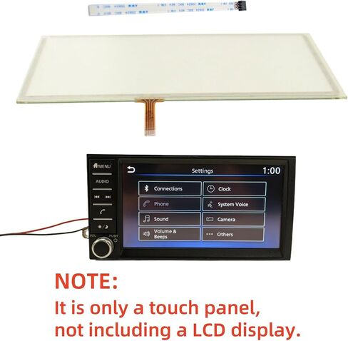 7 "Radio Mavigation Navigation Touch Digitizer استبدال Nissan Versa Sentra 2018-2019 لوحة شاشة التنقل في الأرقام تستبدل 28021-9EK0A 280219EK0A in Saudi Arabia