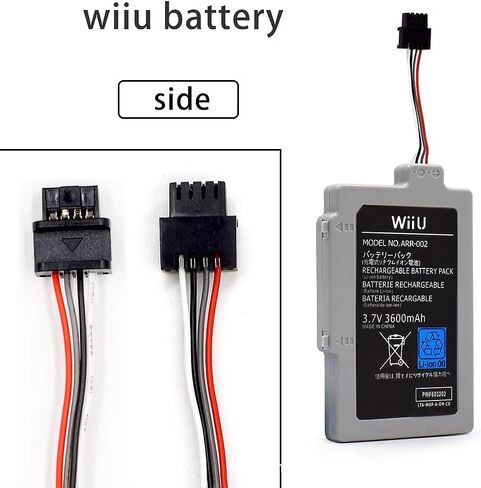 استبدال بطارية لوحة الألعاب WUP-012 لجهاز Nintendo Wii U Gamepad WiiU PAD Series WUP-012 WUP-010 WUP-003 (1500 مللي أمبير في الساعة) in Saudi Arabia