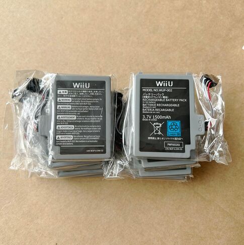 استبدال بطارية لوحة الألعاب WUP-012 لجهاز Nintendo Wii U Gamepad WiiU PAD Series WUP-012 WUP-010 WUP-003 (1500 مللي أمبير في الساعة) in Saudi Arabia
