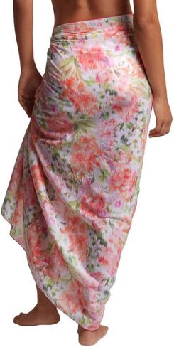 Lauren Ralph Lauren Women's Floral Pareo Cotton Cover-Up (Pink Multi, One Size) in Saudi Arabia
