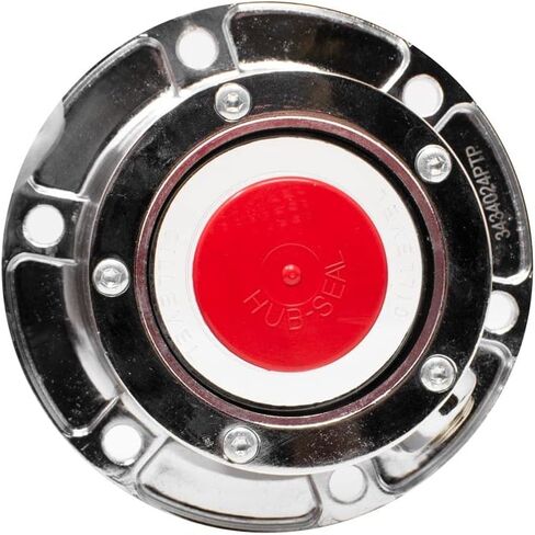 CHR3434024 Chrome 6 Hole Hub Cap مع قابس ملء جانبي in Kuwait