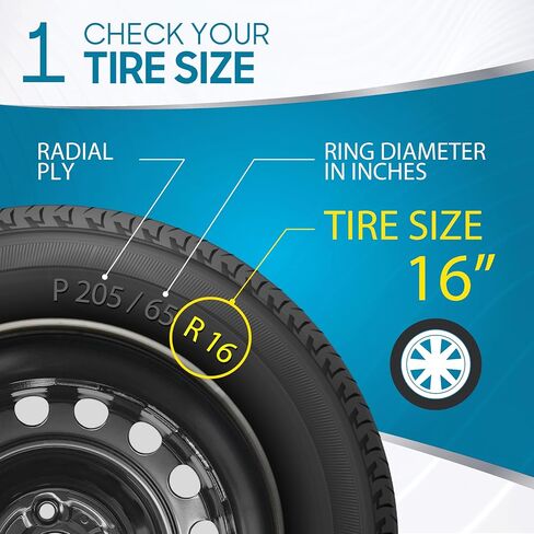 مجموعة Hubcaps 16 بوصة من 4-أغلفة حافة العجلة Snap-on Wheel Presaction-غلاف عالمي للسيارات للشاحنات والشاحنات وسيارات الدفع الرباعي وشاحنات ABS سوداء وفضية ذات 10 مباري in Saudi Arabia