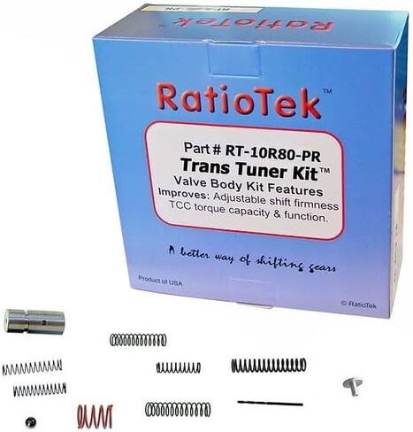 10R80 10R90 2017-Up RatioTek Transmission Valve Body Kit, RT-10R80-PR; Compatible with Ford in Saudi Arabia