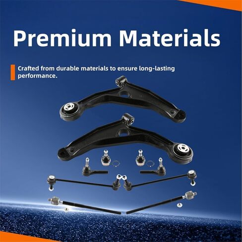 Front Lower Control Arm Ball Joint Suspension Kit Fit for 2007-2014 CHRYSLER 200 SEBRING 2008-2015 DODGE AVENGER JOURNEY - 4PCS in Saudi Arabia