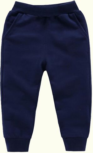 Boys Girls Sweatpants Candy Color Leggings Casual Kids Sports Outdoors Pants 12months-10years Comfy Sweatpants in Saudi Arabia