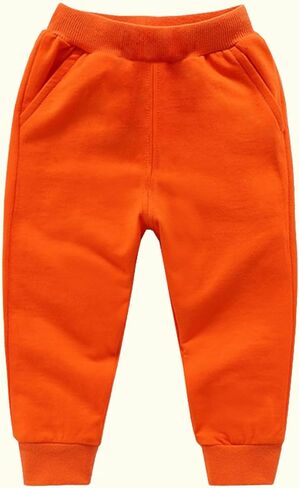Boys Girls Sweatpants Candy Color Leggings Casual Kids Sports Outdoors Pants 12months-10years Comfy Sweatpants in Saudi Arabia