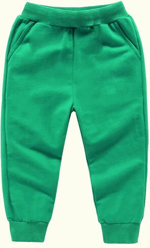 Boys Girls Sweatpants Candy Color Leggings Casual Kids Sports Outdoors Pants 12months-10years Comfy Sweatpants in Saudi Arabia