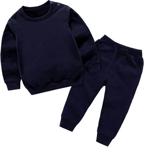 الفتيات بويز 2 قطعة التتبع التعرق النشط مجموعات Switshirt Sweatshirt Switchpants مجموعات ملابس للأطفال in Saudi Arabia