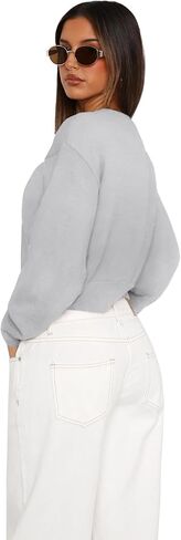 IWD Womens Cropped Cardigan Sweaters Knit Lightweight Crop Sweater Fall Outfits Trendy Open Front Clothes 2025 in Saudi Arabia