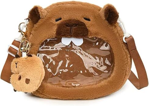 حقيبة Capybara أنيقة ووظيفية مثالية للاستخدام اليومي للتصميم المدمج المثالي لتخزين بطاقات العملات المعدنية in Kuwait