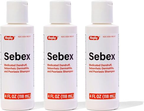 SEBEX LIQ 2%-2% RUG 118 ML 3.99 Fl Oz (Pack of 3) in Saudi Arabia