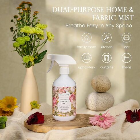 ‌M & Sense Air & Fabric & Pet Overor Eliminator Swys - 16.9 أوقية كبيرة الحجم الطبيعي آمن من المعطر المعطر لافندر العرقلة للمنزل يلغي رائحة الدخان رائحة تهدئة للاسترخاء في وقت النوم in Kuwait