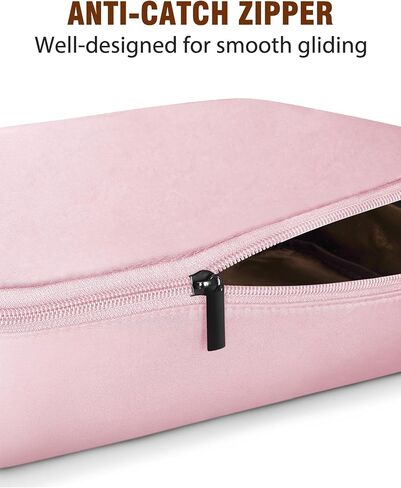 4 Set Packing Cubes, Suitcase Organizer Bags for Clothing, Toiletry, Shoe and Underwear, Durable Carry On Luggage Organizers with Zipper, Travel Essentials Accessories for Women and Men in Saudi Arabia