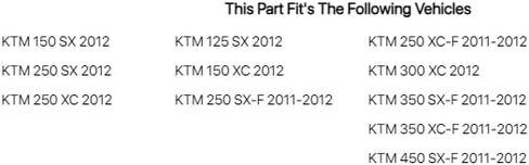 Acerbis Full Plastic Kit White for KTM 250 SX-F 2011-2012 in Saudi Arabia