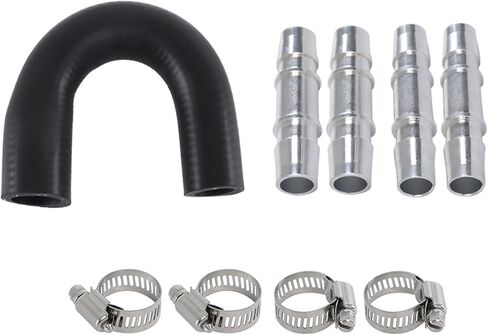 labwork Aluminum Engine Heater Core Kit with 5/8 inch 3/4 inch Hose Replacement for Most Common Heater Hoses 626-001 in Saudi Arabia