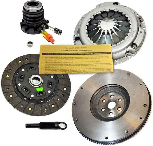 طقم القابض EFT HD مع OE Flywheel and Slave Cylinder لعام 1995-2001 Ford Ranger Pickup 2.3L & 2.5L - ترقية الأداء للمتانة والتشغيل السلس - 12 شهرًا ضمان العلامة التجارية in Saudi Arabia