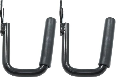UOIENRT 2 Pcs Solid Front Grab Handles Bar, Black Textured Grab Handles, Replacement for Jeep Wrangler TJ Unlimited 1997-2006 in Saudi Arabia