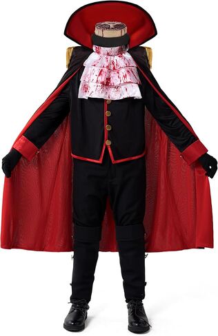 Spooktacular Creations Halloween Headless Zombie Costume for Boys, Kids Black Headless Horseman Costume with Cape, Gloves in Saudi Arabia