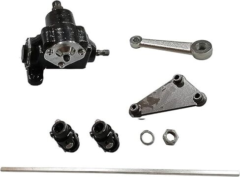 PartsFlow Vega Steering Box + 36" DD Steering Shaft + Pitman Arm + 1"DD X 3/4"DD U-Joint + 5/8"- 36 Spline x 3/4" DD U-Joints and Bracket in Saudi Arabia
