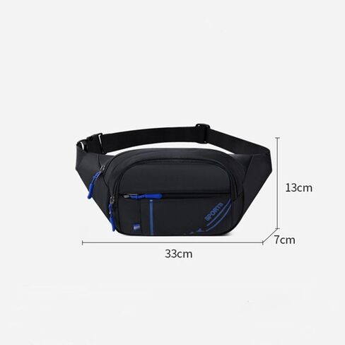 Men Multi-functional Close Fitting Bags Sports Black in Saudi Arabia