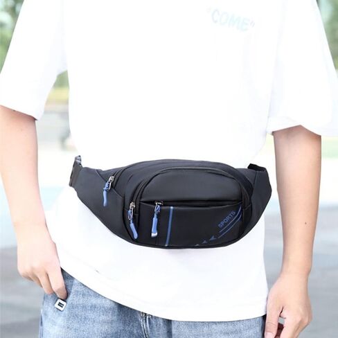 Men Multi-functional Close Fitting Bags Sports Black in Saudi Arabia