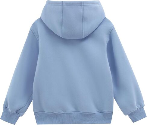 NOOMELLFISH GIRLS WARKE SHERPA مبطن Hoodie Kids Winter Pullover Sweetshirt (5-12 سنة) in Saudi Arabia