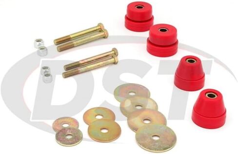 تعليق الطاقة ل Chevy C10 Pickup 1963-1966 Body Mounts - Red | 3.4137R in Kuwait