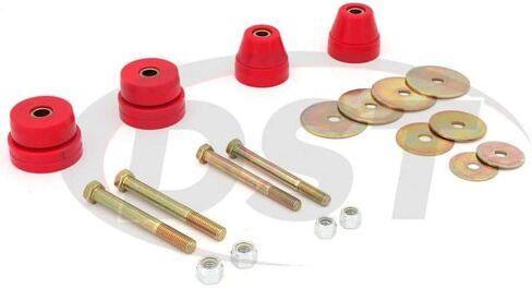 تعليق الطاقة ل Chevy C10 Pickup 1963-1966 Body Mounts - Red | 3.4137R in Kuwait