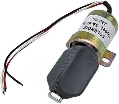 24 فولت إيقاف الوقود الملف اللولبي SA-4735-24 STOP SLENOID 1756ES-24E3ULB1S5 متوافق مع أجزاء آلات البناء من أجزاء البناء (SA-4735-24) in Kuwait
