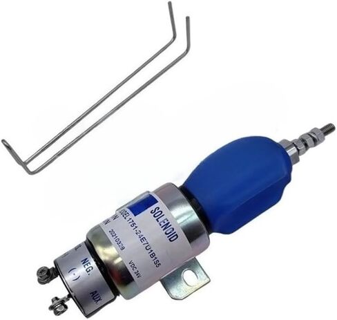 Excavator Part 1751-24E7U1B1S5 Shutdown Solenoid 24V Fuel Stop Solenoid Compatible with Komatsu PC60 Machinery Parts (Compatible with Komatsu) in Saudi Arabia
