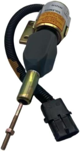 متوافق مع Komatsu 6742-01-2310 متوافق مع Cummins 3932530 Fuel Shutoff الملف اللولبي 24V متوافق مع Hyundai/Cummins R220-5 R210-3 C4BT 6BT5.9 SA6D114 S6D125E أجزاء الآلات (PC300-7) in Kuwait