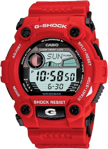 Casio Men's G7900A-4 G-Shock Rescue Red Digital Sport Watch in Saudi Arabia