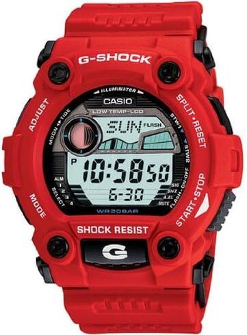 Casio Men's G7900A-4 G-Shock Rescue Red Digital Sport Watch in Saudi Arabia
