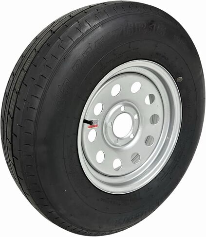 إطار مقطورة على RIM ST225/75R15 LRE الشعاعي الخاص 5 × 5 بوصات الفضة المعيارية in Saudi Arabia