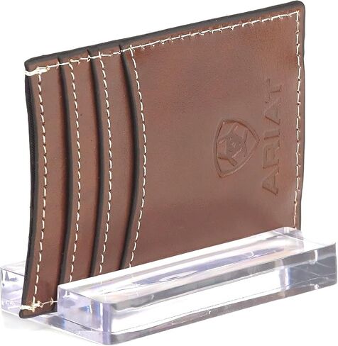 ARIAT Money Clip Southwest Inlay Wallet ، Brown in Saudi Arabia