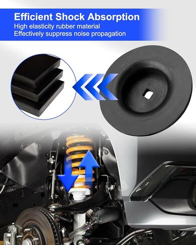 Coil Spring Insulator Compatible with Chevy GMC Cadillac Escalade Buick Rainier Olds Bravada Replace 15765071 K160072 in Saudi Arabia