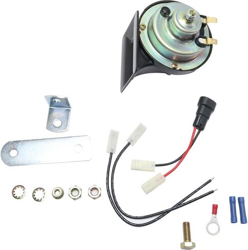 For Chevy Corvette 1999-2013 Horn Driver Side OR Passenger Side | Kit | High Pitch | With Mounting Bracket & Wiring Harness in Saudi Arabia