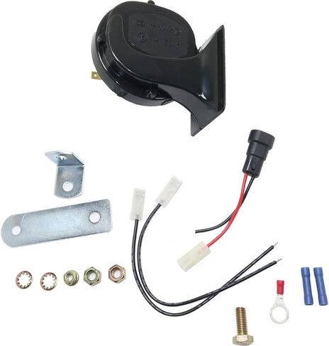 For Chevy Corvette 1999-2013 Horn Driver Side OR Passenger Side | Kit | High Pitch | With Mounting Bracket & Wiring Harness in Saudi Arabia