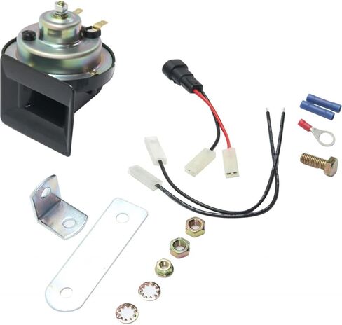 For Chevy Corvette 1999-2013 Horn Driver Side OR Passenger Side | Kit | High Pitch | With Mounting Bracket & Wiring Harness in Saudi Arabia