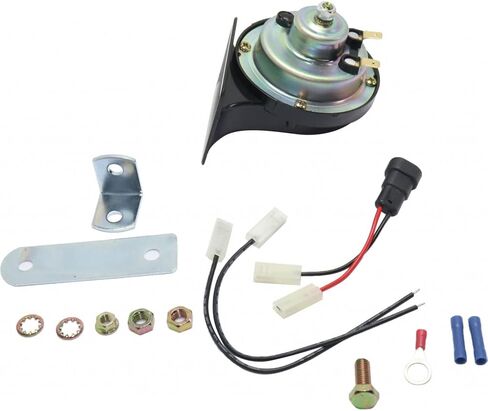 For Chevy Corvette 1999-2013 Horn Driver Side OR Passenger Side | Kit | High Pitch | With Mounting Bracket & Wiring Harness in Saudi Arabia