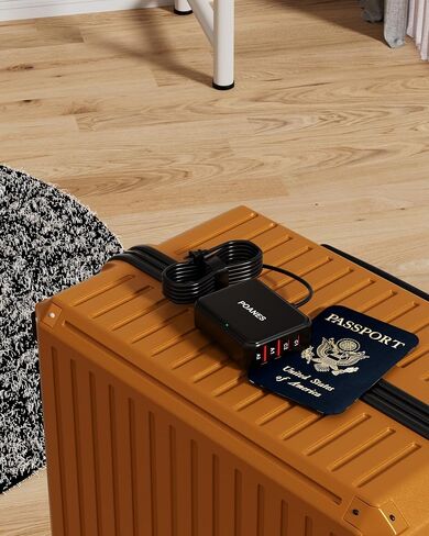 8-Port USB Charger, Multi-Port Travel USB C Charger, Mini Charging Station with USB C and USB A Ports, Charging Station Block for traveling, Camping Compatible with Phone, Earbud,etc. in Saudi Arabia