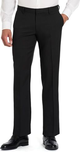 Van Heusen Men's Essential Slim Fit Flat Front Dress Pant, Stretch Fabric & Waistband, Machine Washable in Saudi Arabia