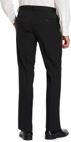 Van Heusen Men's Essential Slim Fit Flat Front Dress Pant, Stretch Fabric & Waistband, Machine Washable in Saudi Arabia