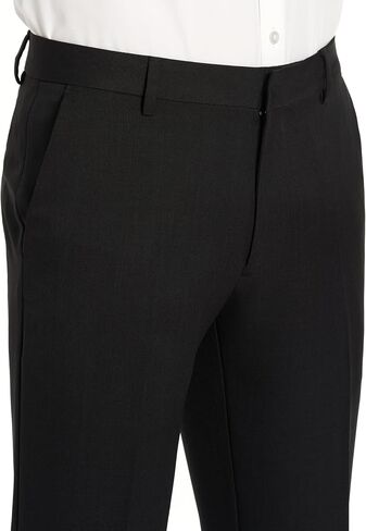 Van Heusen Men's Essential Slim Fit Flat Front Dress Pant, Stretch Fabric & Waistband, Machine Washable in Saudi Arabia