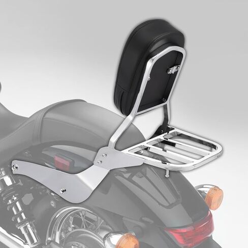 TCMT Detachable Sissy Bar Backrest Luggage Rack Fits For Suzuki Intruder Volusia VL800 2001-2011 Boulevard C50 2005-2011 in Saudi Arabia